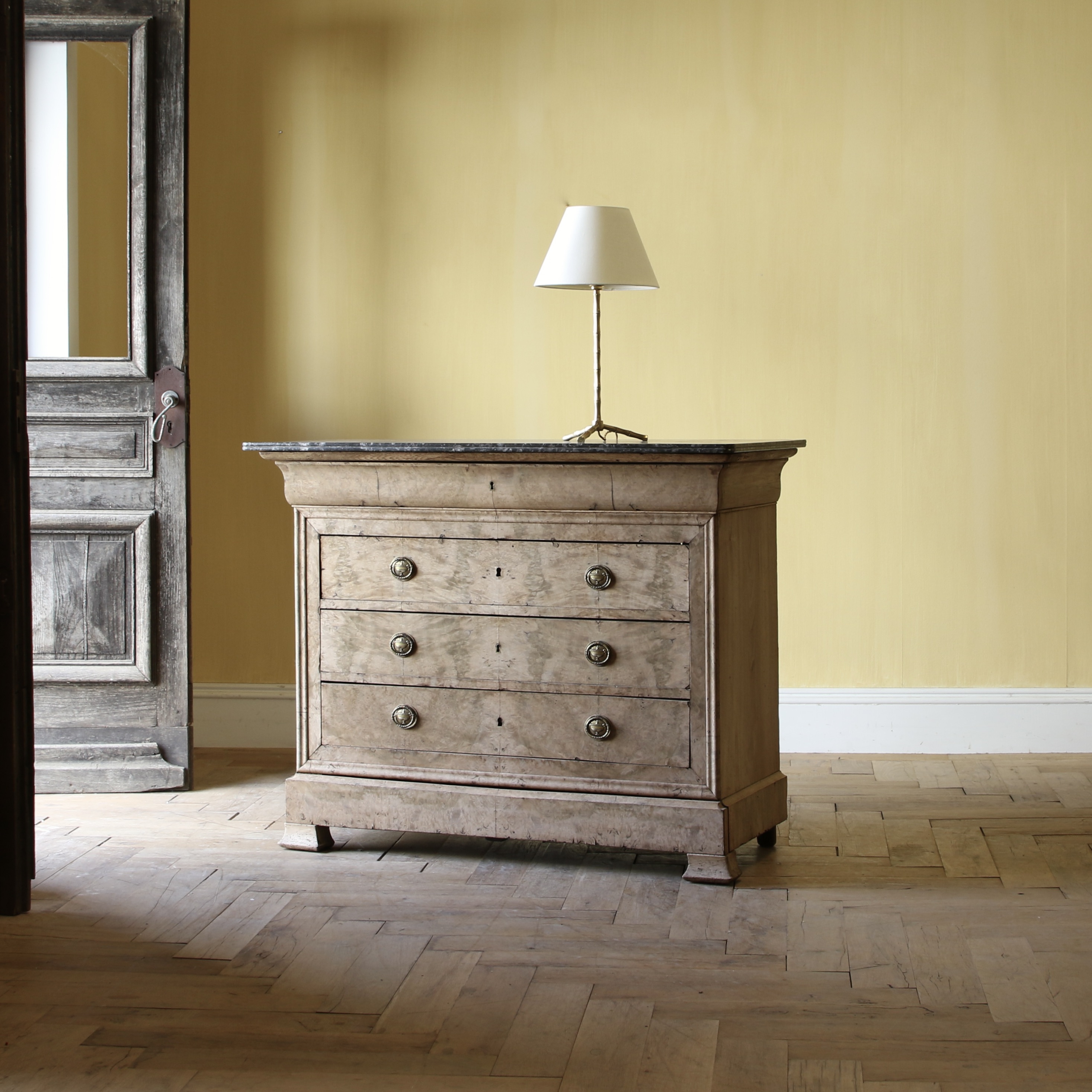 156-02 - Bleached Louis Philippe Commode